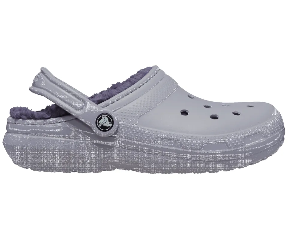 Crocs Unisex Classic Lined Clog - Mauve Mist sold by The Foot Factory