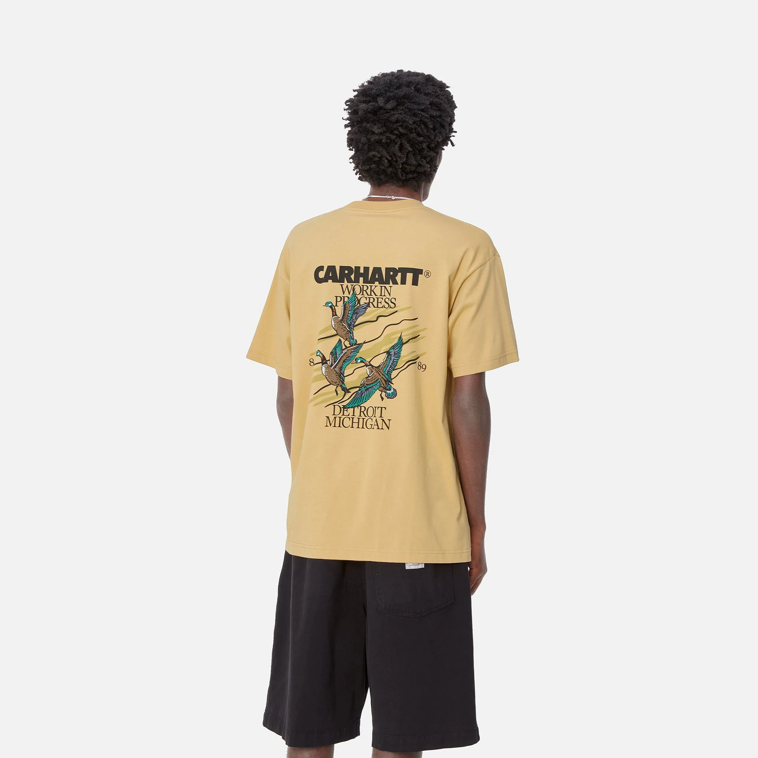 Carhartt WIP Mens Ducks T-Shirt - Bourbon sold by The Foot Factory product image thumbnail 4