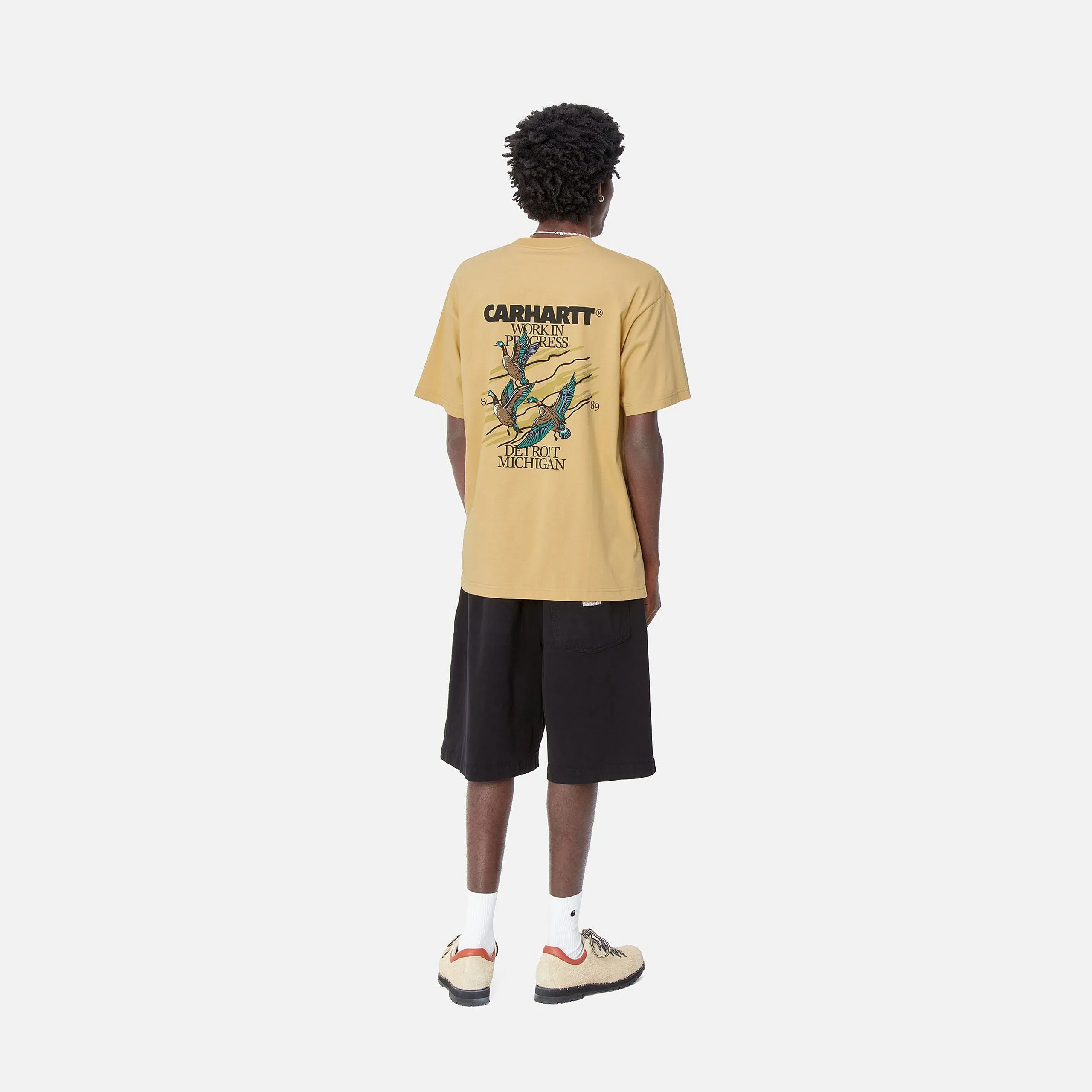 Carhartt WIP Mens Ducks T-Shirt - Bourbon sold by The Foot Factory product image thumbnail 5