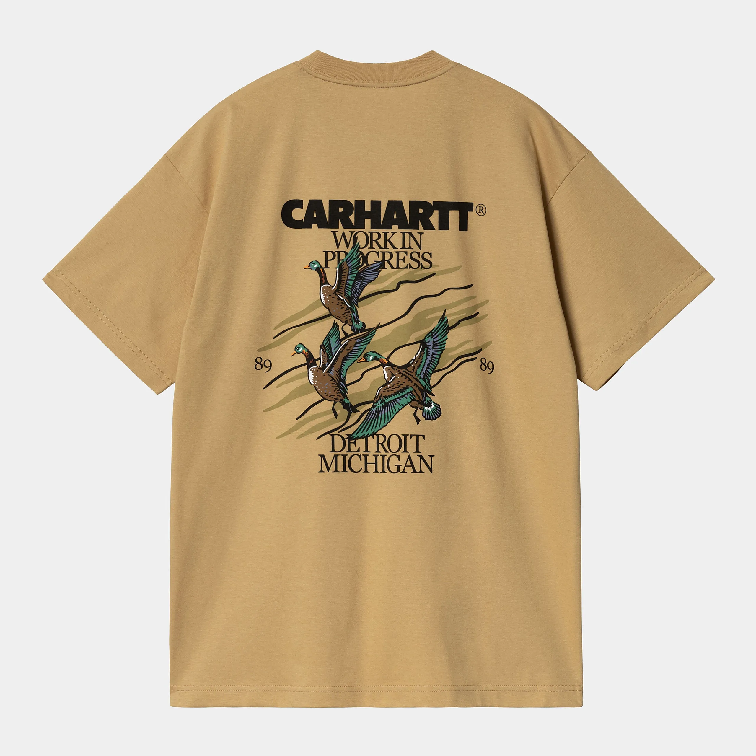 Carhartt WIP Mens Ducks T-Shirt - Bourbon sold by The Foot Factory product image thumbnail 2