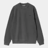 Carhartt WIP Mens Duster Script Sweat Top - Black sold by The Foot Factory