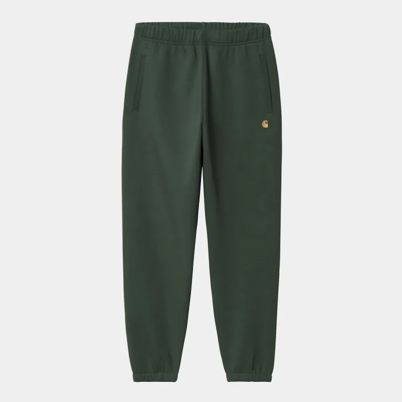 Carhartt WIP Mens Chase Sweat Pant - Sycamore Tree sold by The Foot Factory
