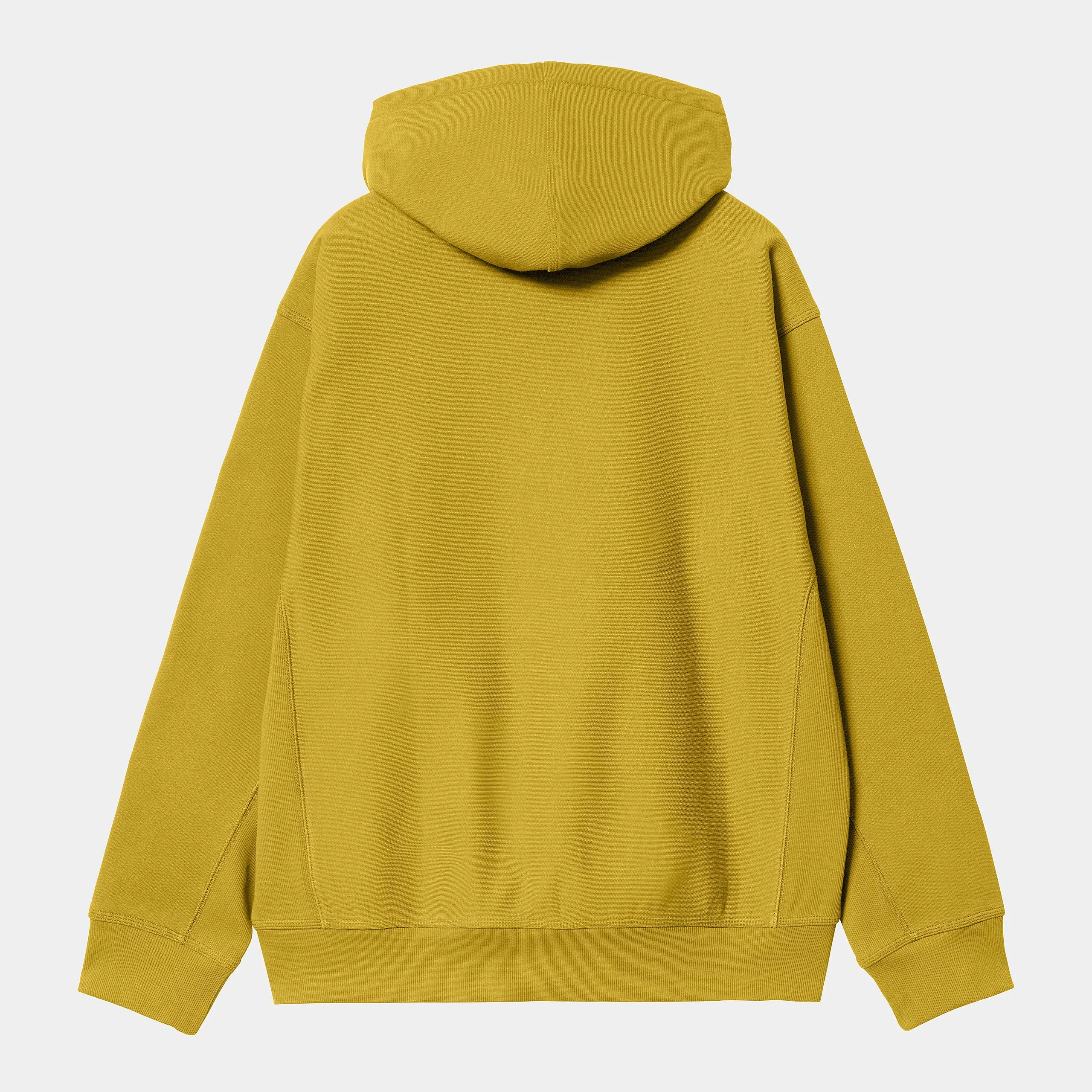 Carhartt WIP Mens American Script Hoodie - Golden Olive sold by The Foot Factory product image thumbnail 2