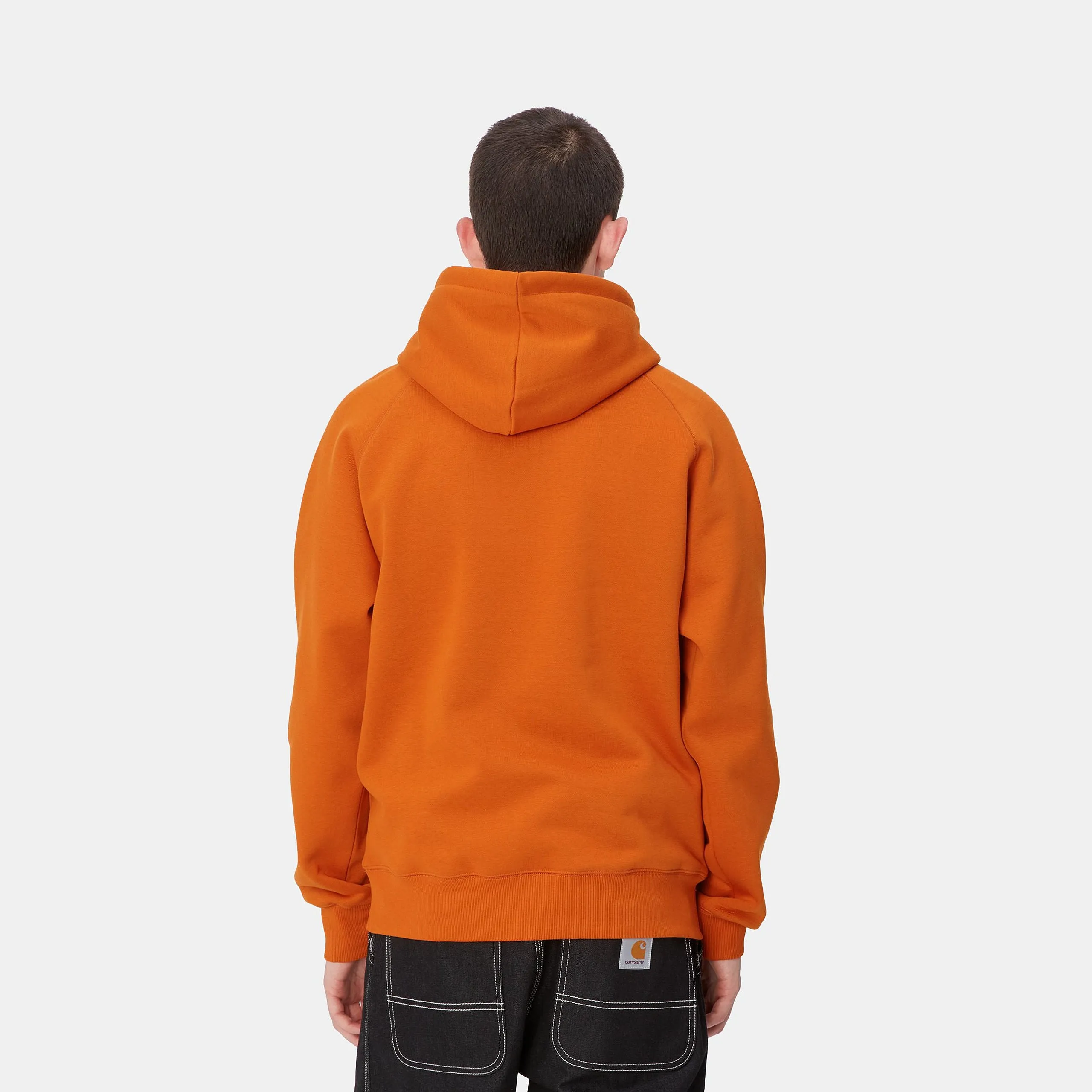 Carhartt WIP Mens Chase Hoodie - Turmeric sold by The Foot Factory product image thumbnail 4