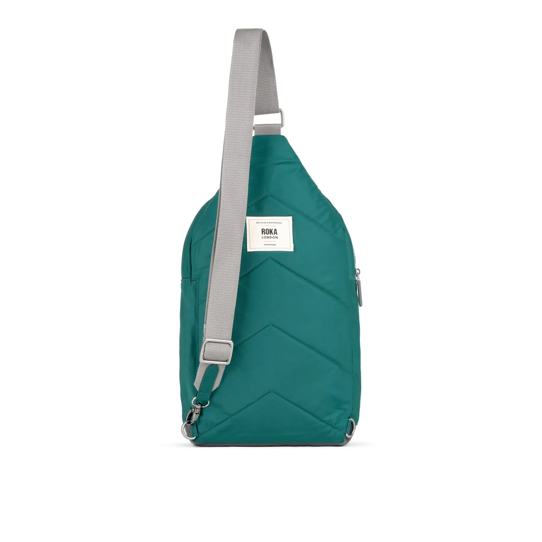 ROKA Willesden M XL Recycled Nylon Bag - Teal sold by The Foot Factory product image thumbnail 3