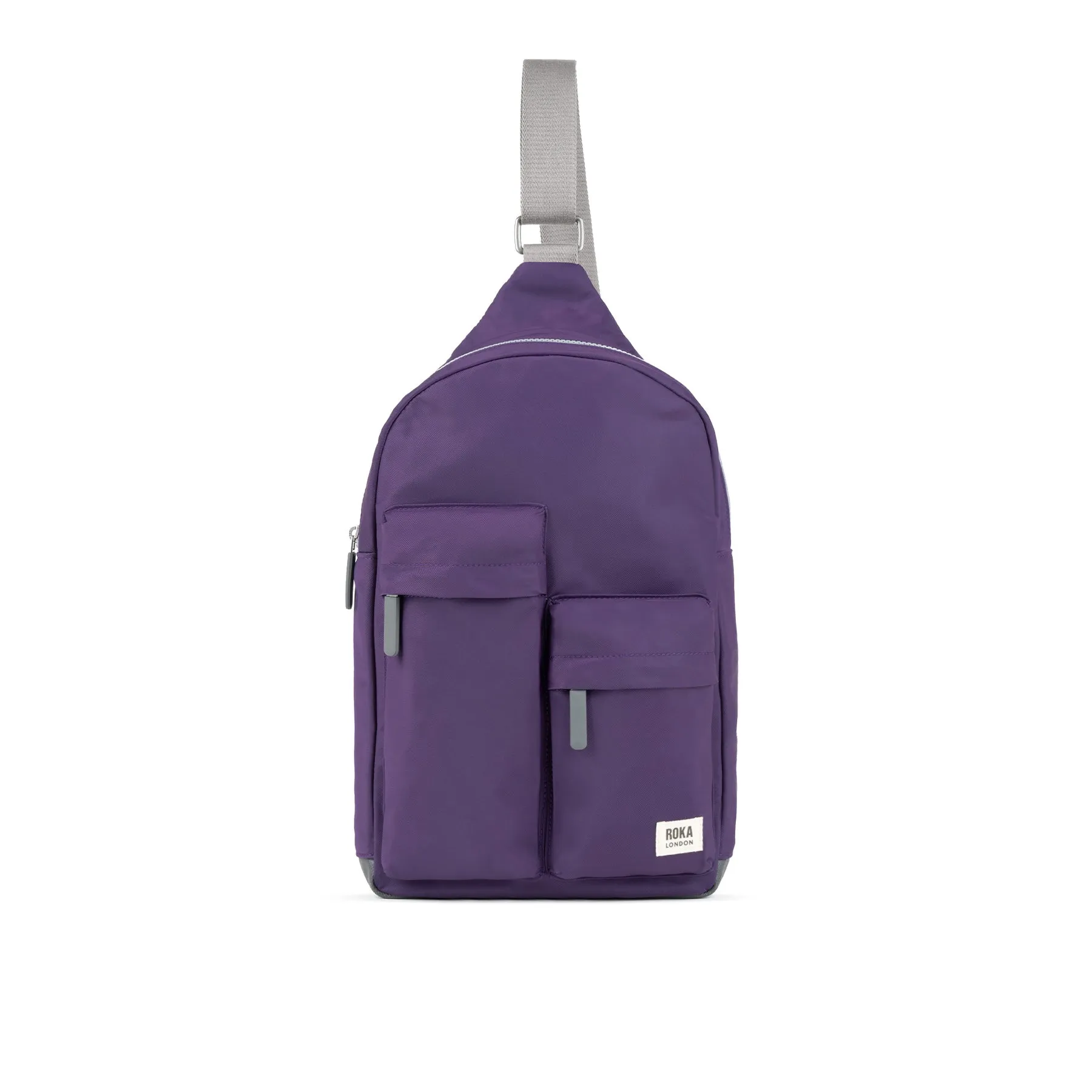 ROKA Willesden M XL Recycled Nylon Bag - Majestic Purple sold by The Foot Factory