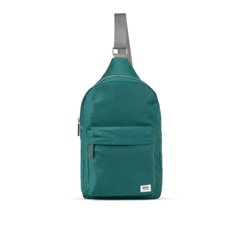 ROKA Willesden B XL Recycled Nylon Bag - Teal sold by The Foot Factory