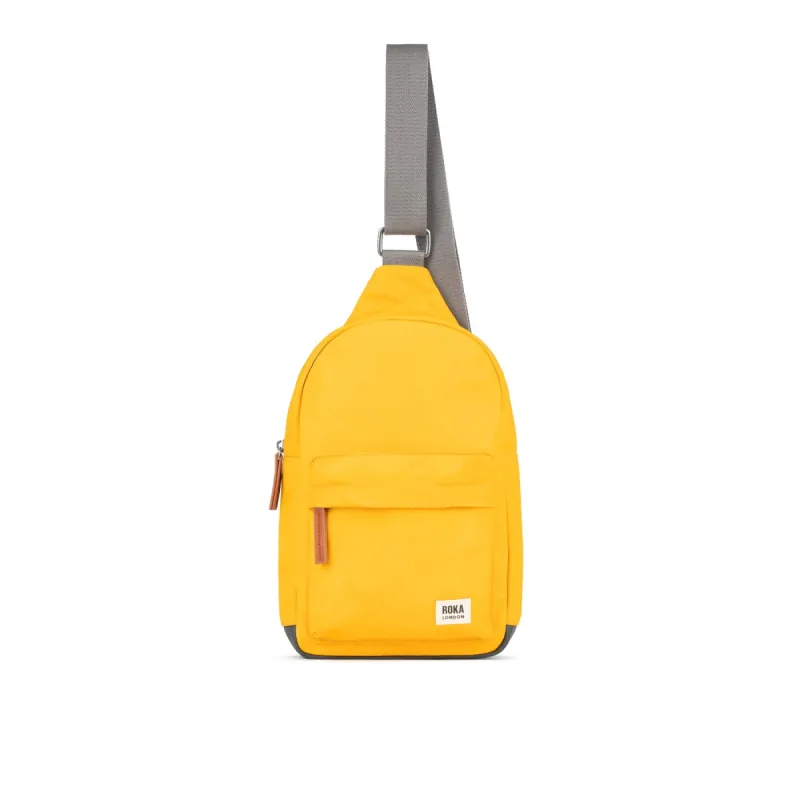 ROKA Willesden B Large Recycled Nylon Bag - Saffron sold by The Foot Factory