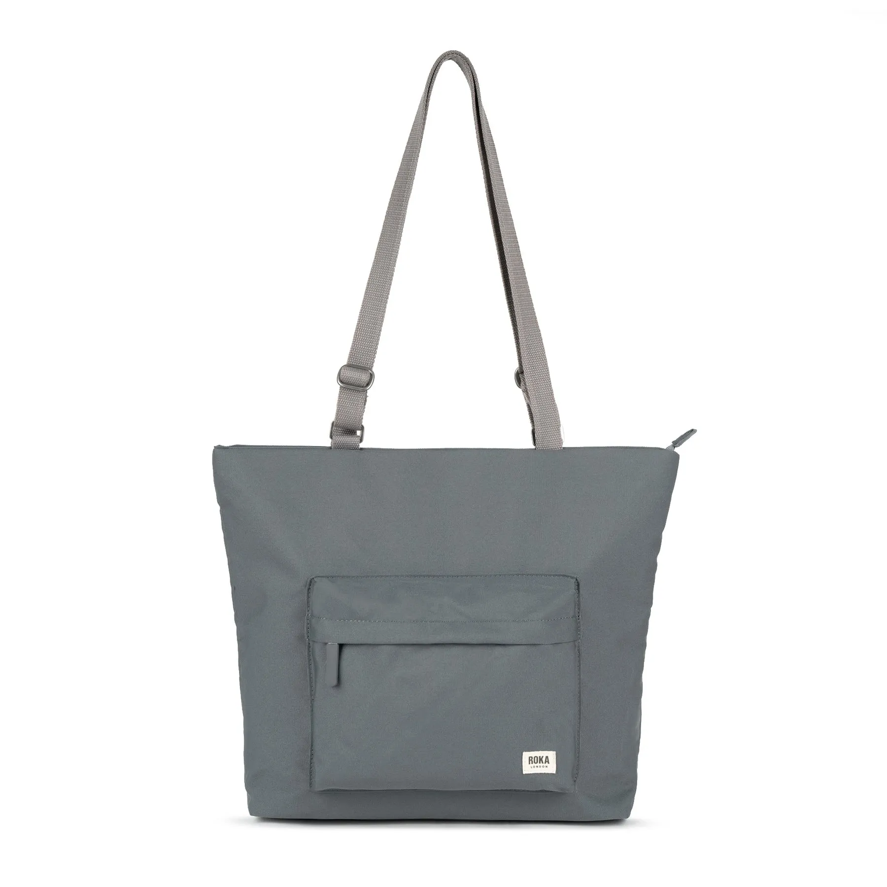 ROKA Trafalgar B Recycled Canvas Bag - Smoke sold by The Foot Factory