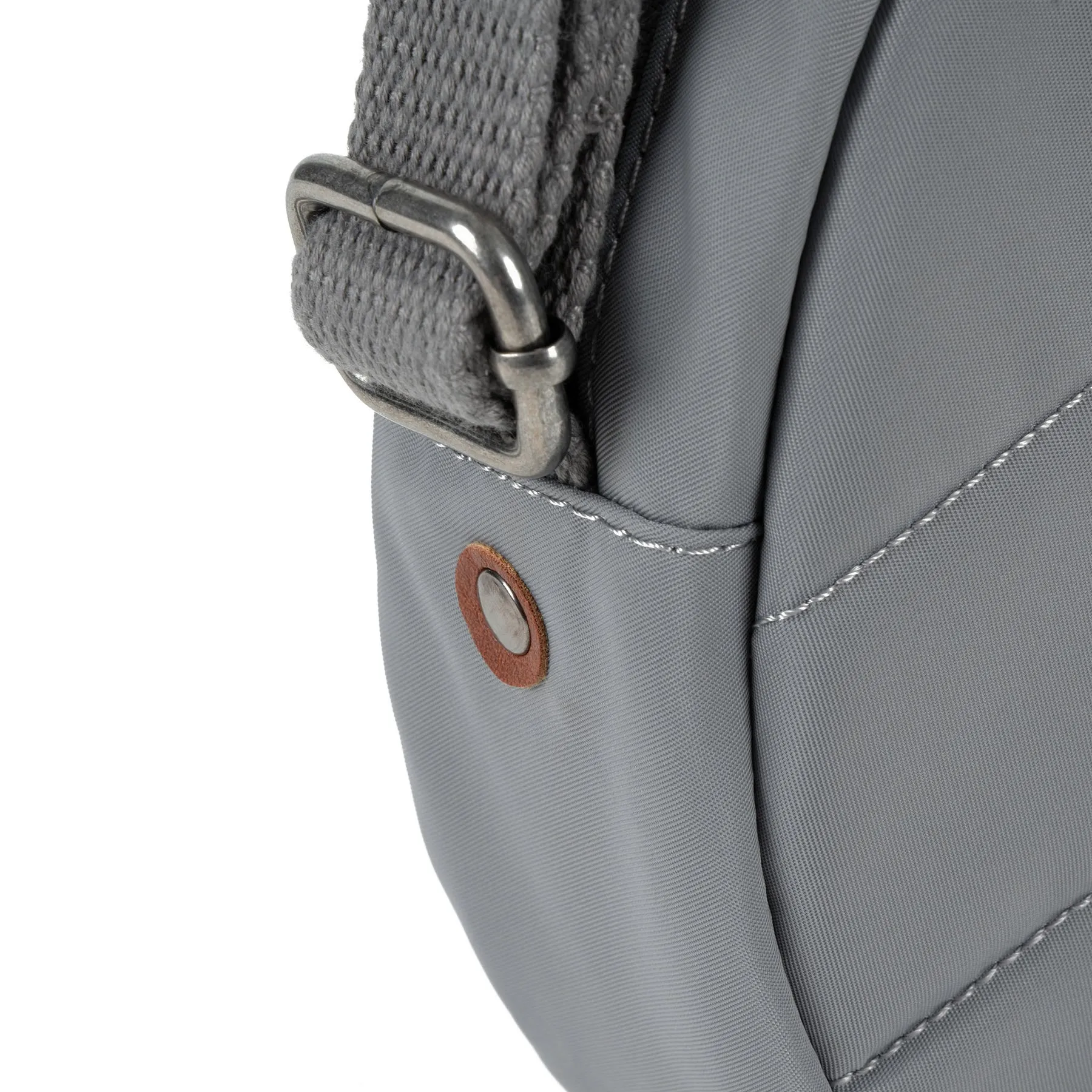 ROKA Paddington B Small Recycled Nylon Bag - Stormy sold by The Foot Factory product image thumbnail 4