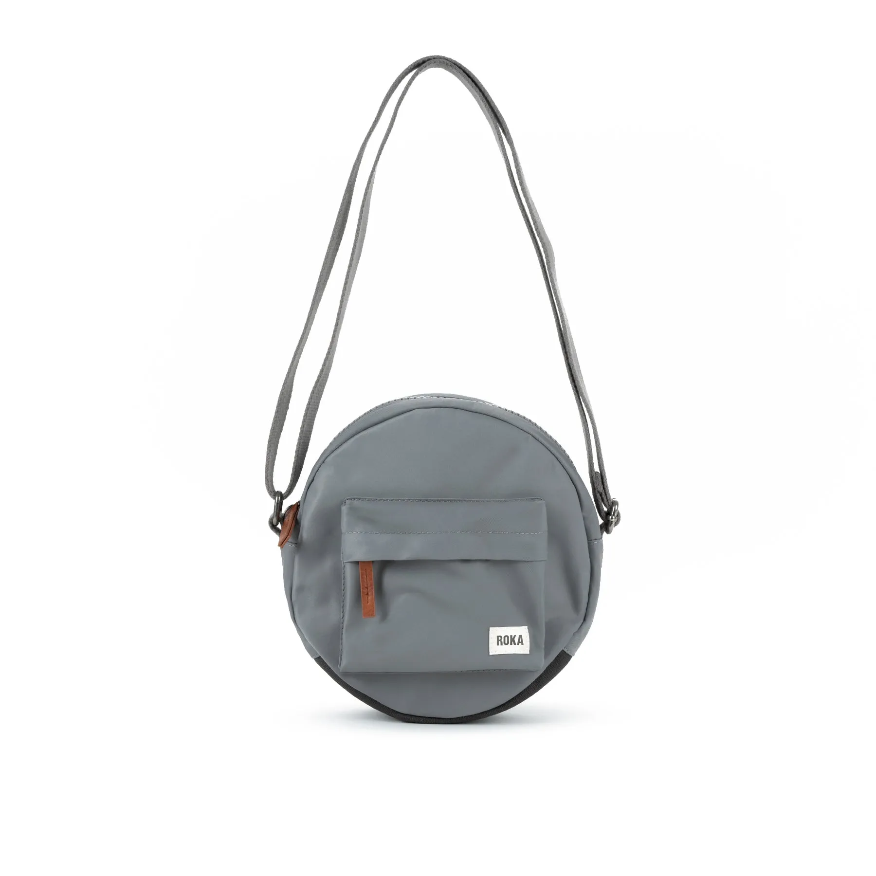 ROKA Paddington B Small Recycled Nylon Bag - Stormy sold by The Foot Factory