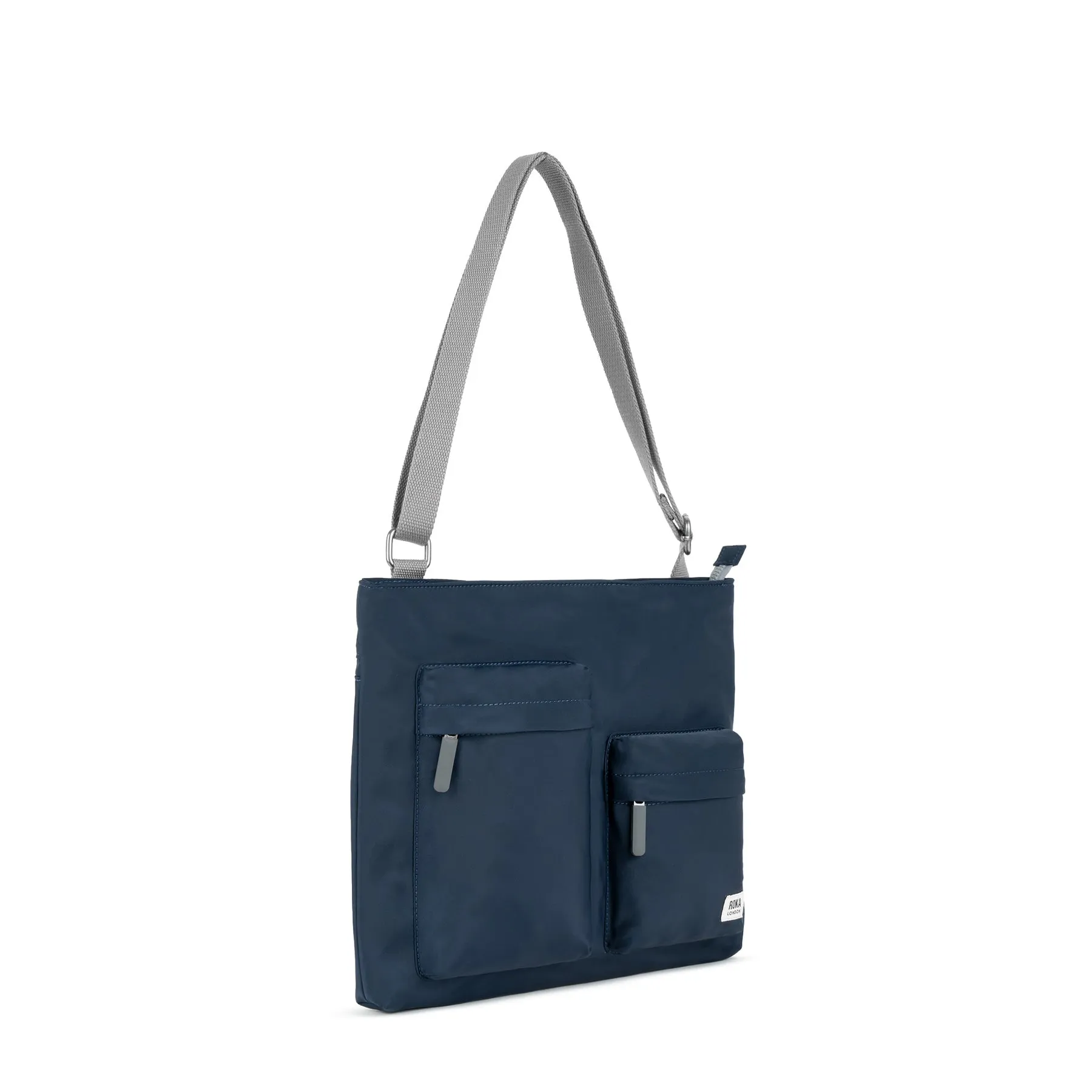 ROKA Moorgate M Medium Recycled Nylon Bag - Midnight sold by The Foot Factory product image thumbnail 2