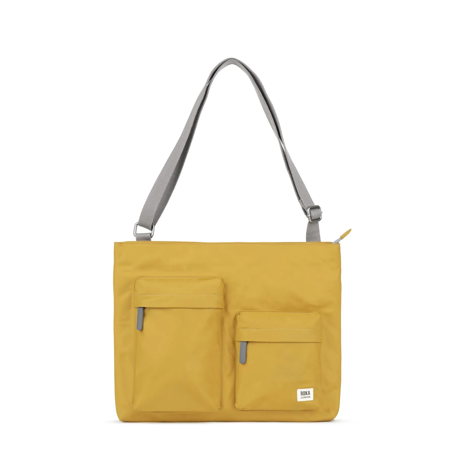 ROKA Moorgate M Medium Recycled Nylon Bag - Corn sold by The Foot Factory