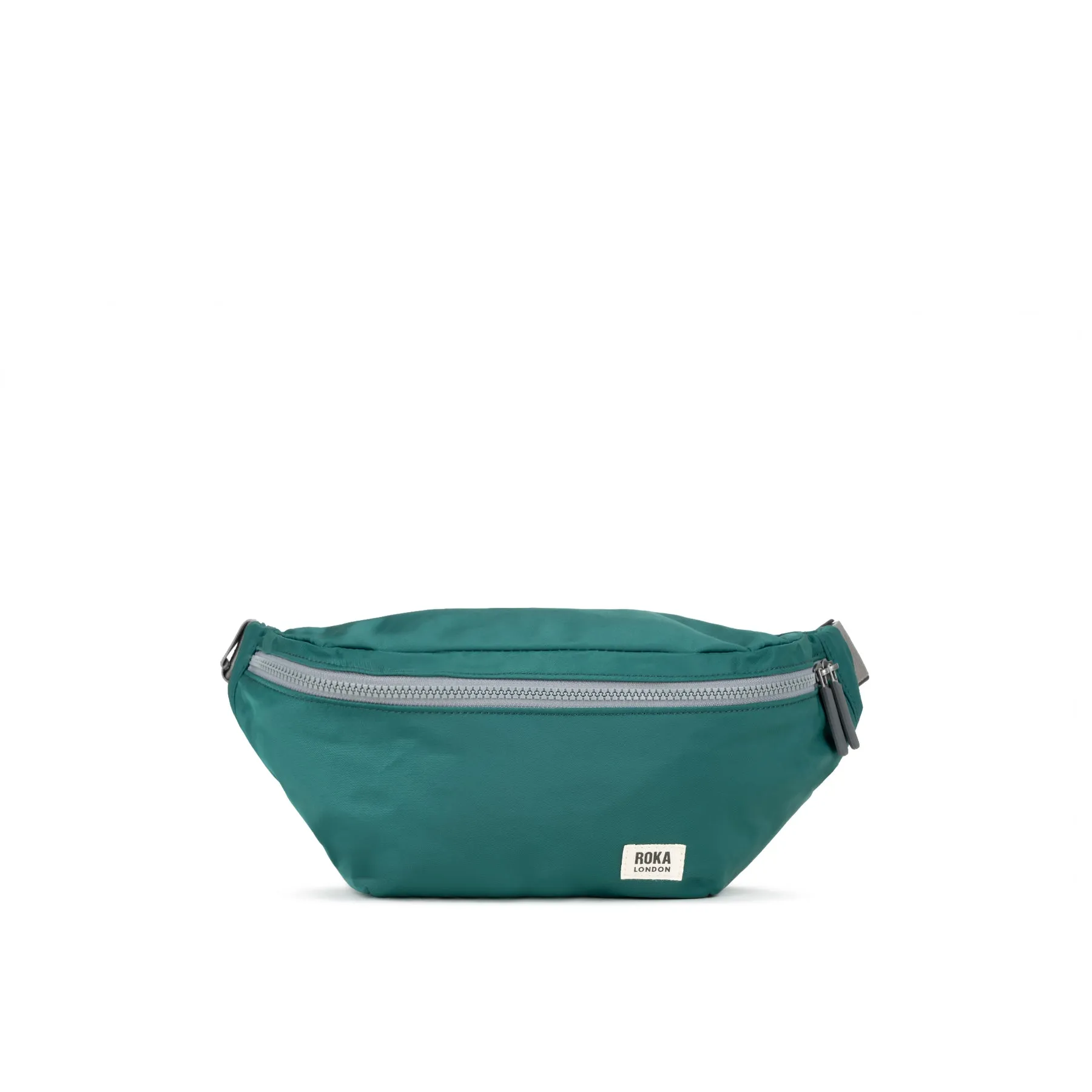 ROKA Jubilee Medium Recycled Nylon Bag - Teal sold by The Foot Factory