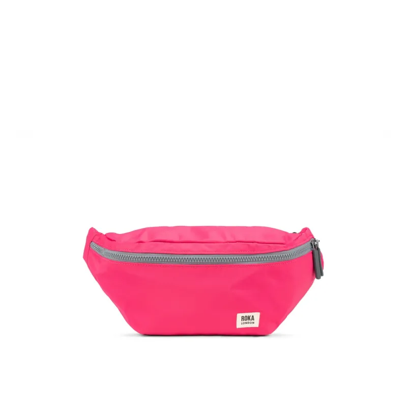 ROKA Jubilee Medium Recycled Nylon Bag - Sparkling Cosmo sold by The Foot Factory