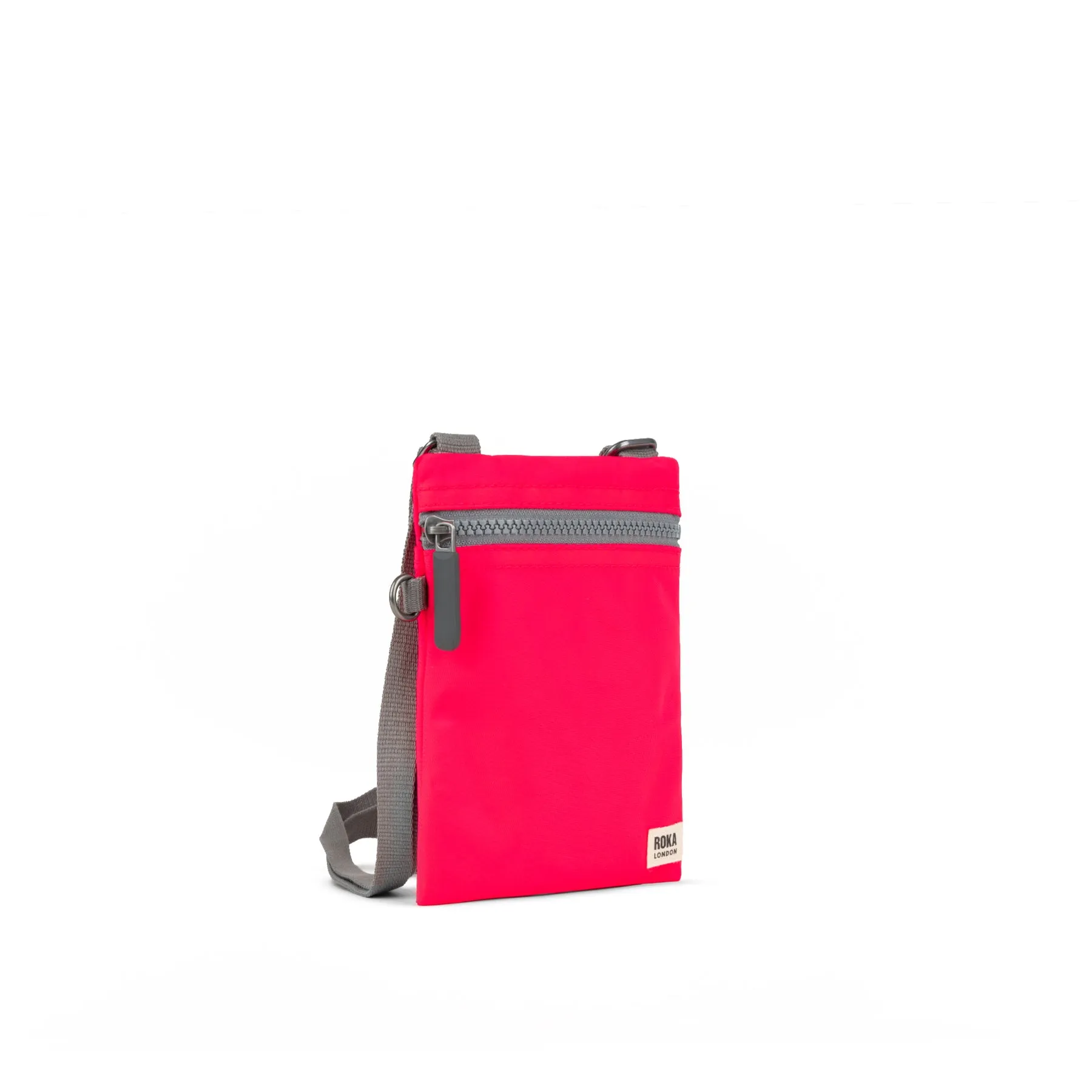 ROKA Chelsea Raspberry Recycled Nylon Bag sold by The Foot Factory product image thumbnail 2