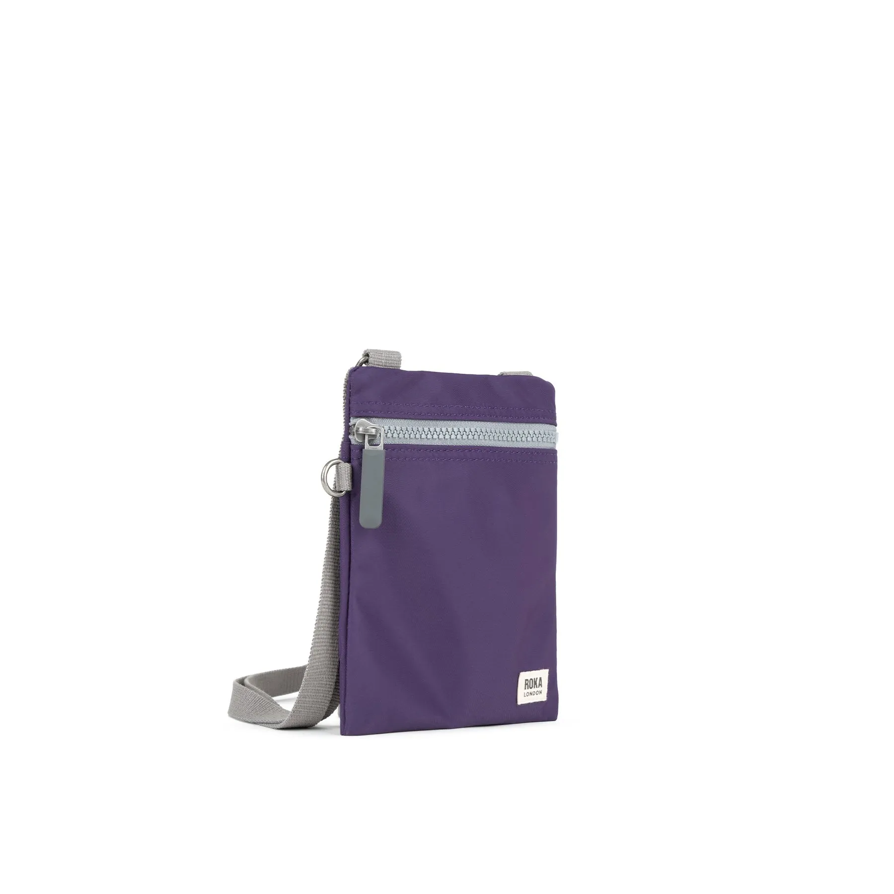 ROKA Chelsea Majestic Purple Recycled Nylon Bag sold by The Foot Factory product image thumbnail 2