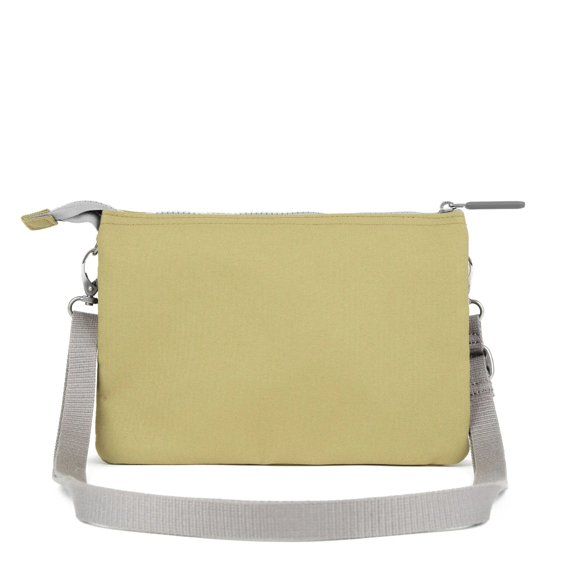 ROKA Carnaby Crossbody XL Khaki Recycled Canvas Bag sold by The Foot Factory product image thumbnail 3