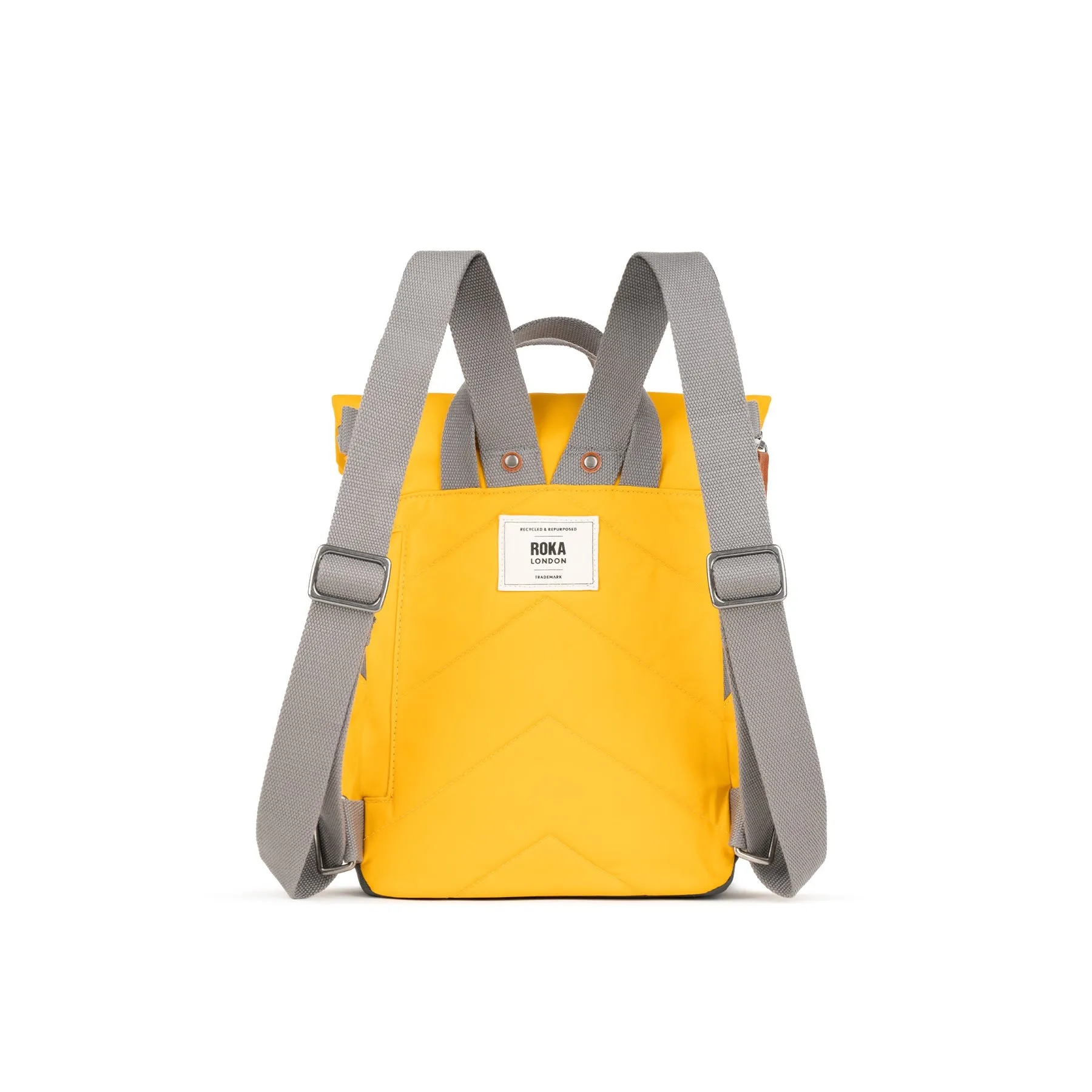 ROKA Canfield B Saffron Small Recycled Nylon Bag sold by The Foot Factory product image thumbnail 3