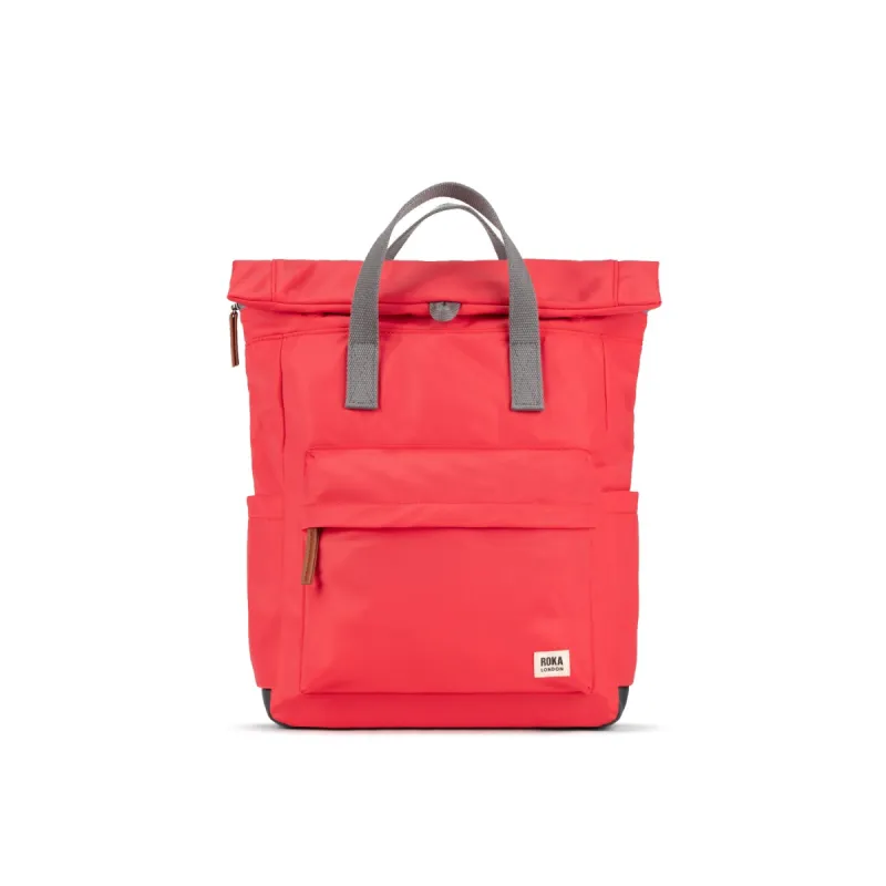 ROKA Canfield B Poppy Medium Recycled Nylon Bag sold by The Foot Factory