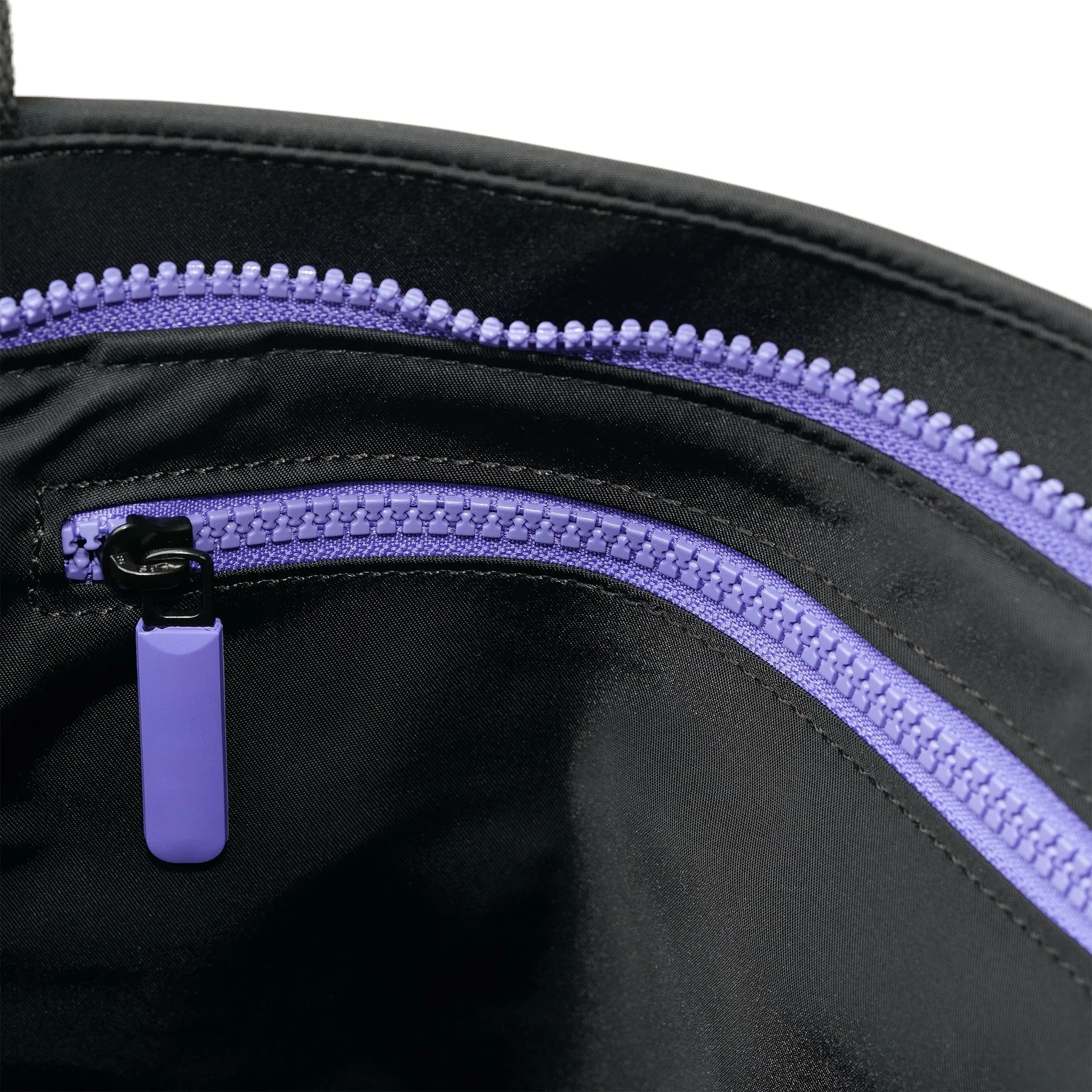 ROKA All Black Trafalgar B Purple Recycled Nylon Bag sold by The Foot Factory product image thumbnail 4