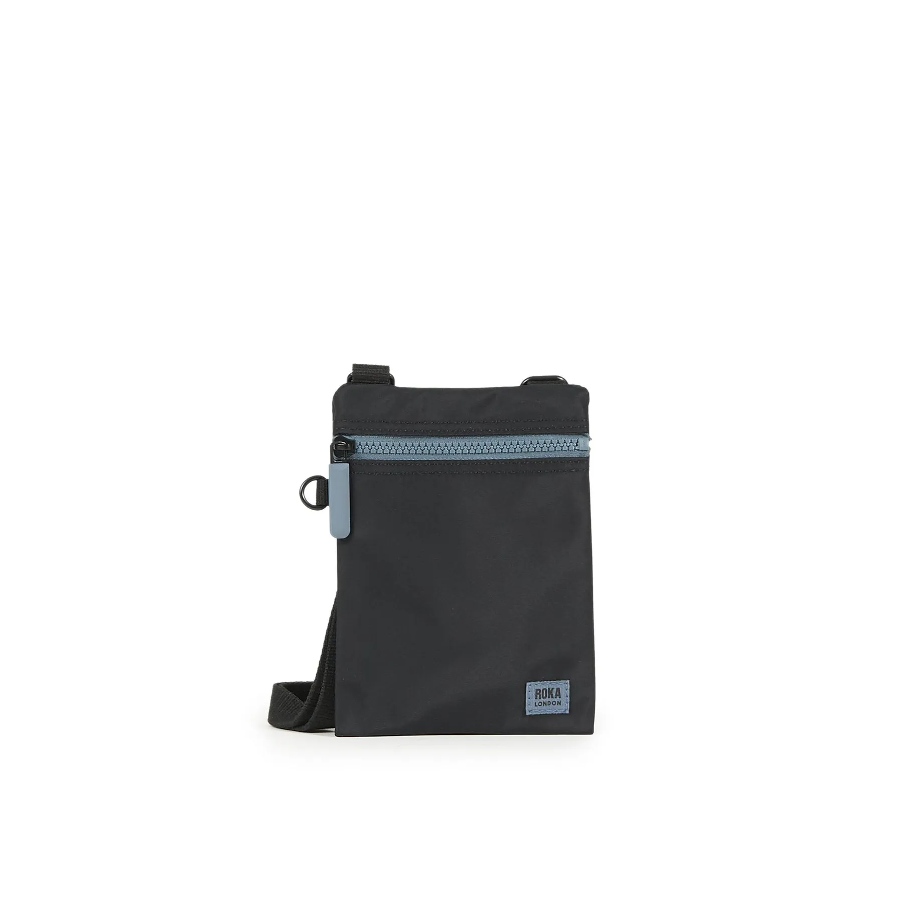 ROKA All Black Chelsea Airforce Recycled Nylon Bag sold by The Foot Factory