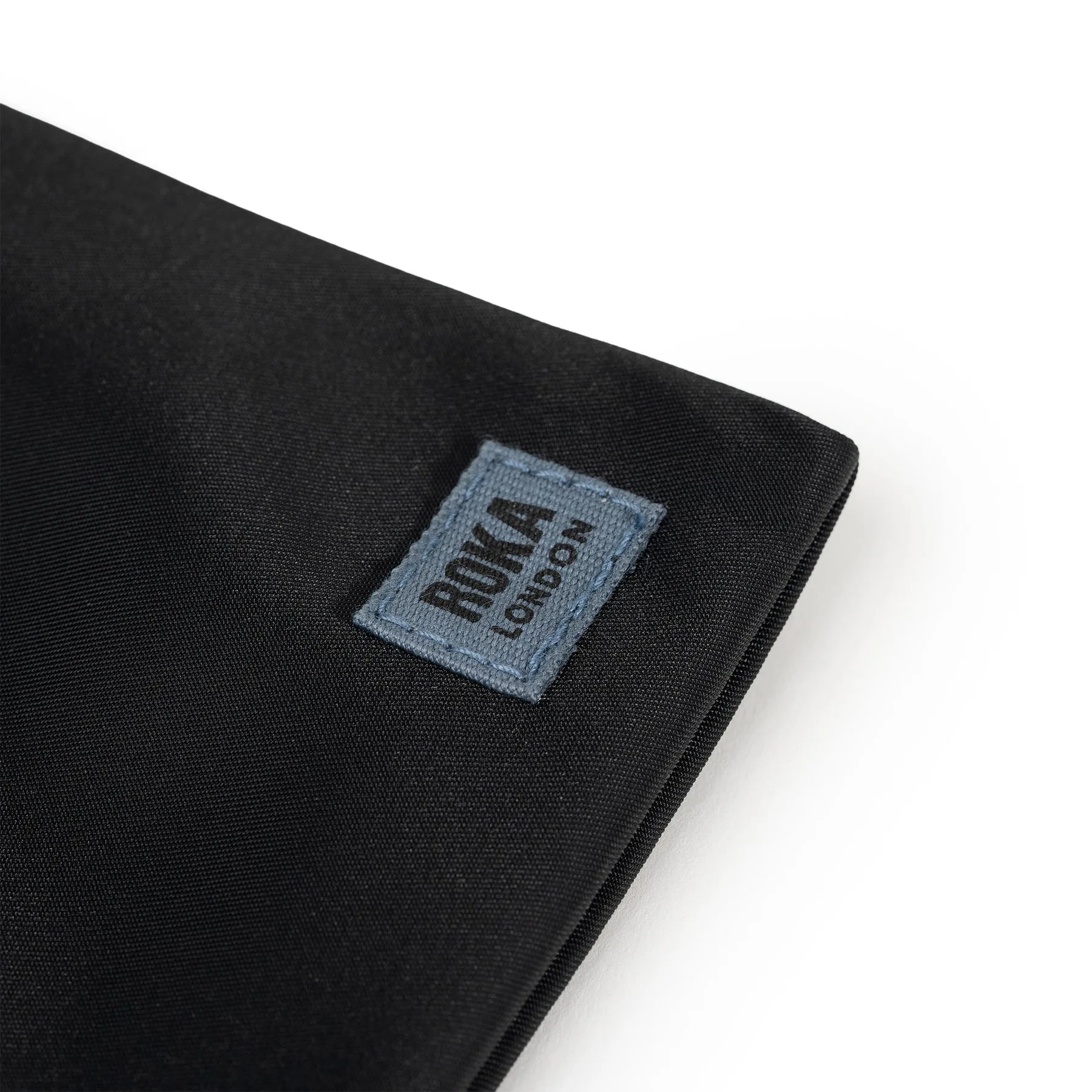 ROKA All Black Chelsea Airforce Recycled Nylon Bag sold by The Foot Factory product image thumbnail 5