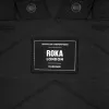 ROKA All Black Finchley A Ash Small Recycled Canvas Bag sold by The Foot Factory