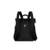 ROKA All Black Finchley A Ash Small Recycled Canvas Bag sold by The Foot Factory