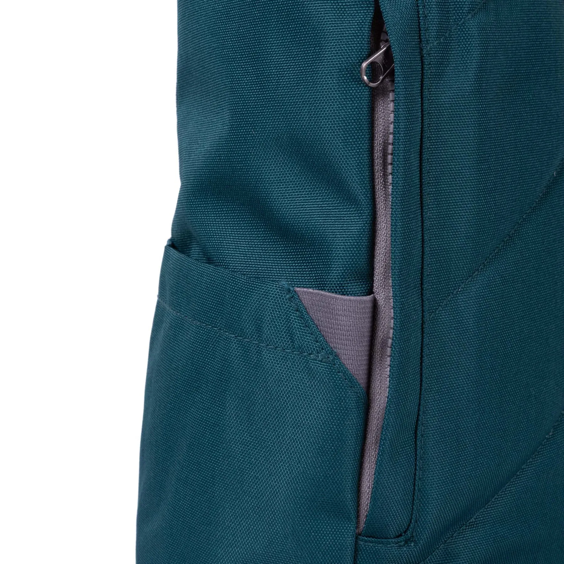 ROKA Finchley A Teal Small Recycled Canvas Bag sold by The Foot Factory product image thumbnail 4