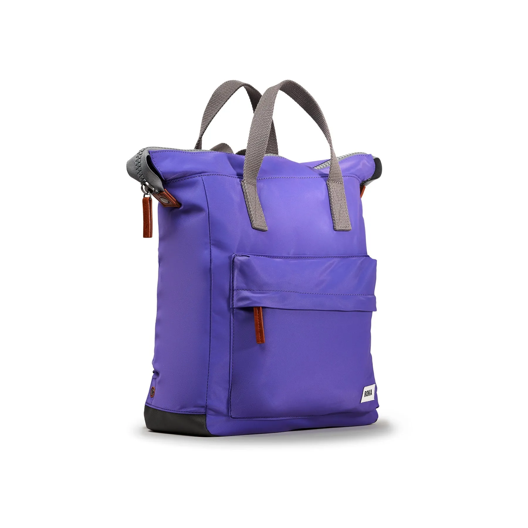 ROKA Bantry B Peri Purple Medium Recycled Nylon Bag - OS sold by The Foot Factory product image thumbnail 2