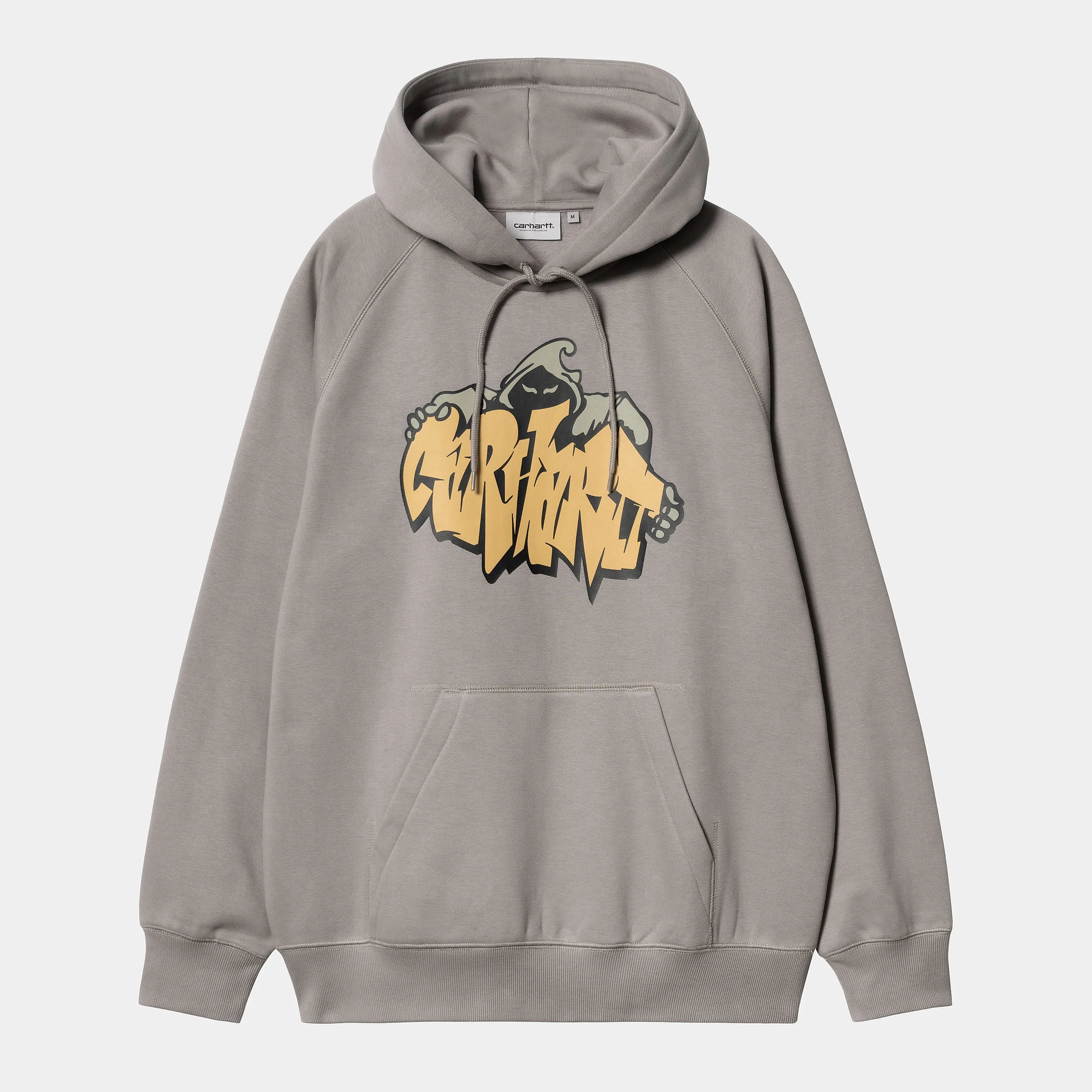 Carhartt WIP Mens Yute Sweat Hoodie - Misty Grey sold by The Foot Factory