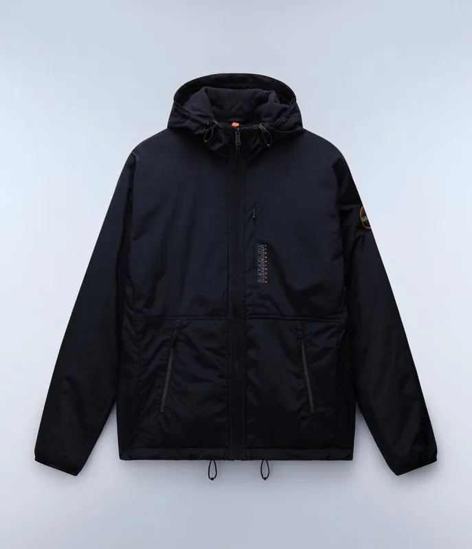 Napapijri Mens Tundra Winter Jacket - Black sold by The Foot Factory
