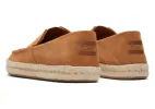 TOMS Mens Alonso Suede Rope Loafer - Tan sold by The Foot Factory