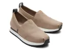TOMS Mens Resident 2.0 Ripstop Trainers - Taupe sold by The Foot Factory