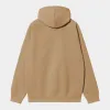 Carhartt WIP Mens Chase Hoodie - Peanut sold by The Foot Factory