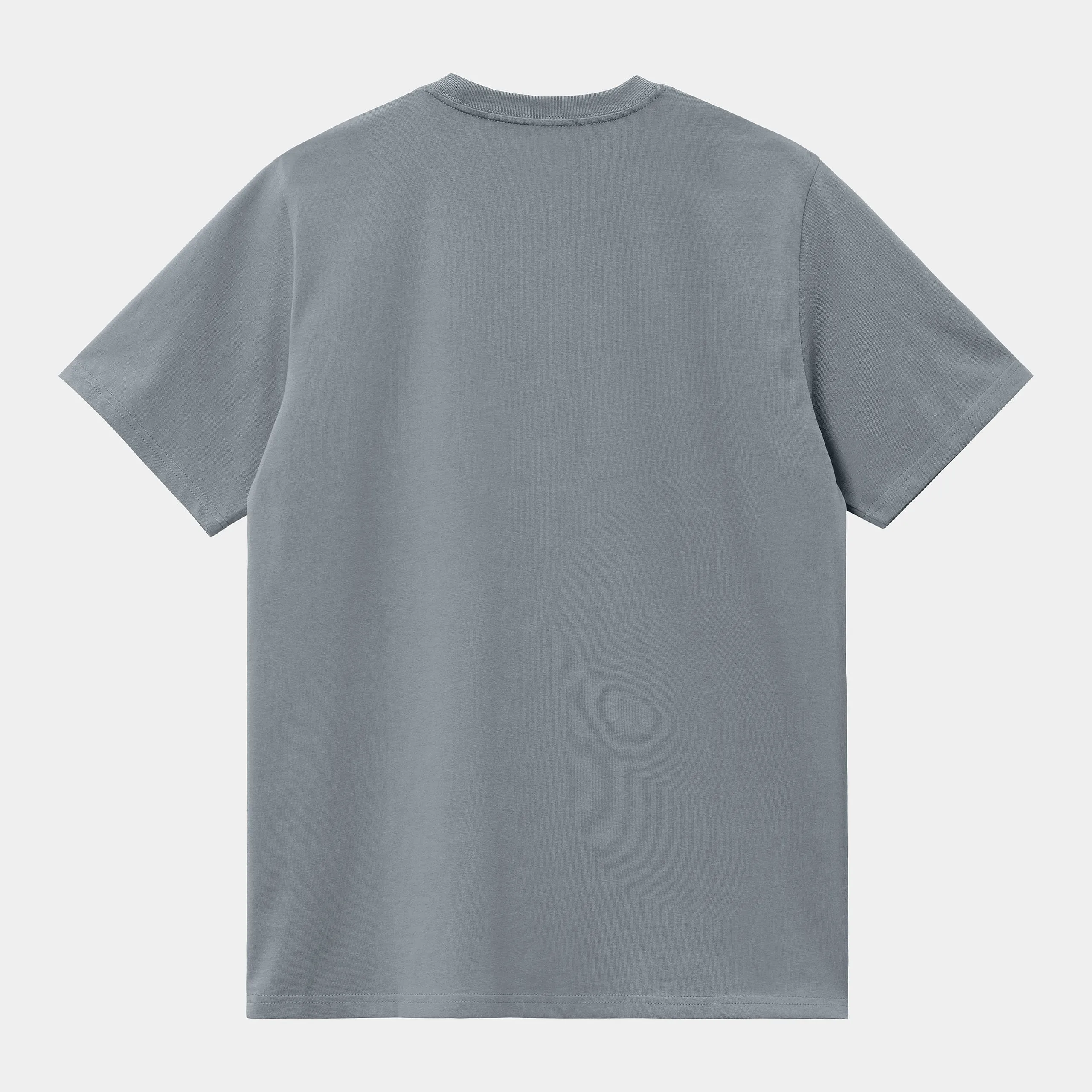 Carhartt WIP Mens Script Short Sleeve T-Shirt - Dove Grey / Wax sold by The Foot Factory product image thumbnail 2
