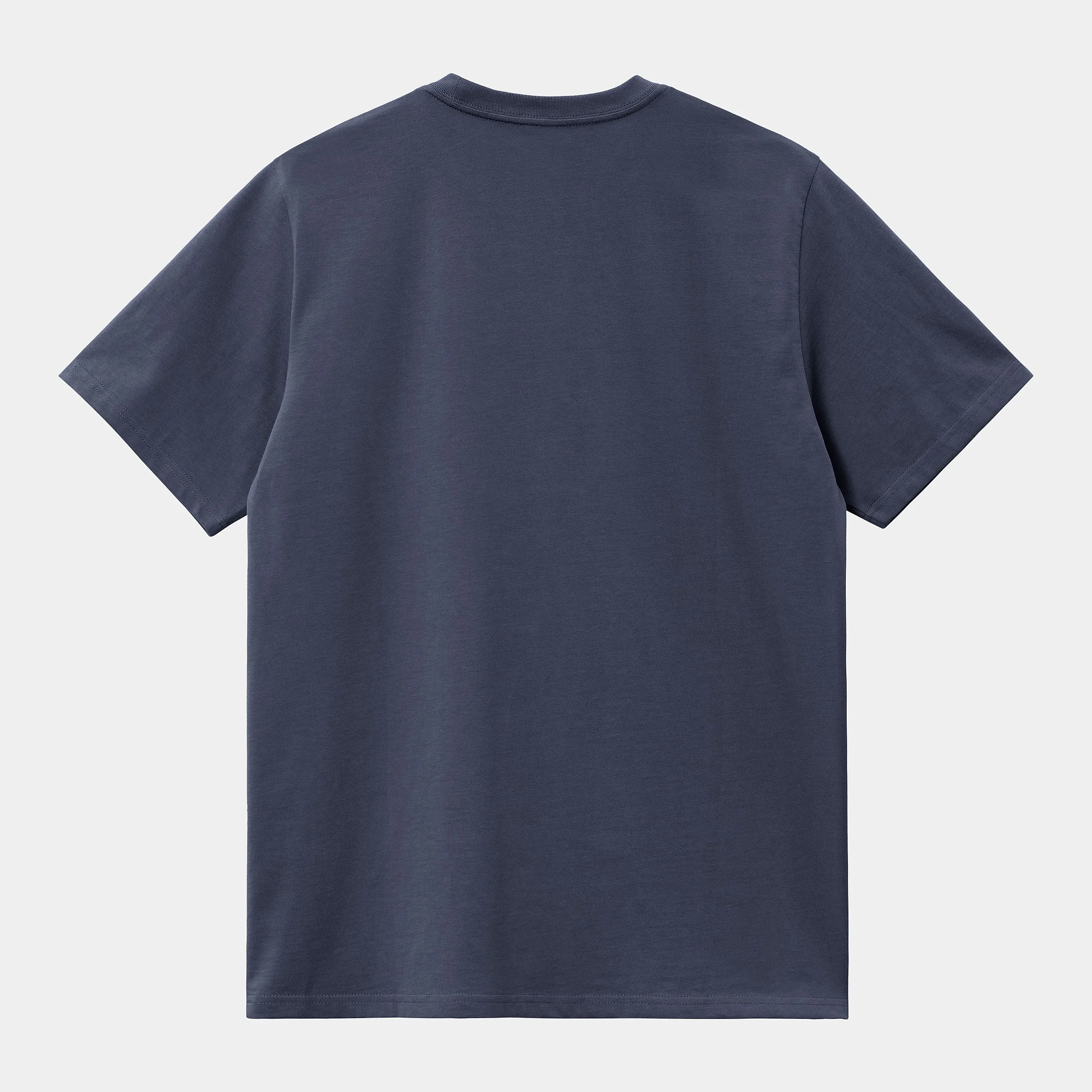 Carhartt WIP Mens Script Embroidery Short Sleeve T-Shirt - Air Force Blue sold by The Foot Factory product image thumbnail 2