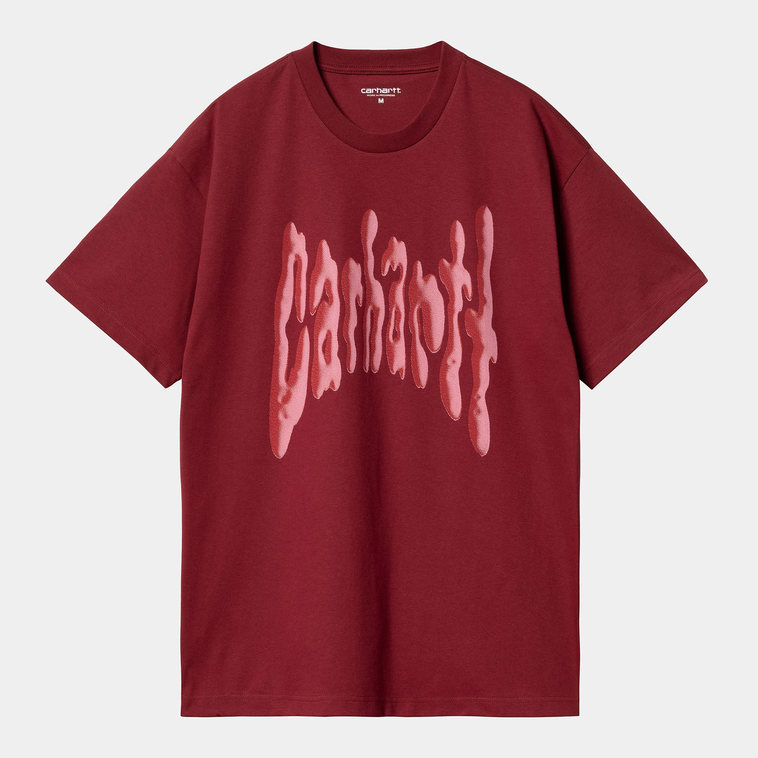 Carhartt WIP Mens Goo Short Sleeve T-Shirt - Scarlet sold by The Foot Factory