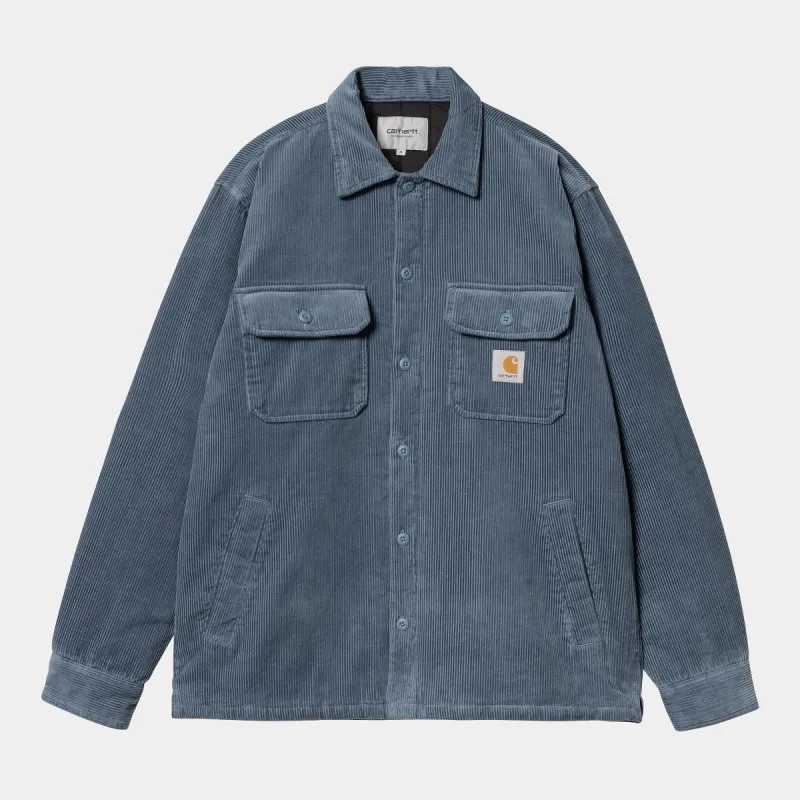 Carhartt WIP Mens Whitsome Shirt Jacket - Positano sold by The Foot Factory