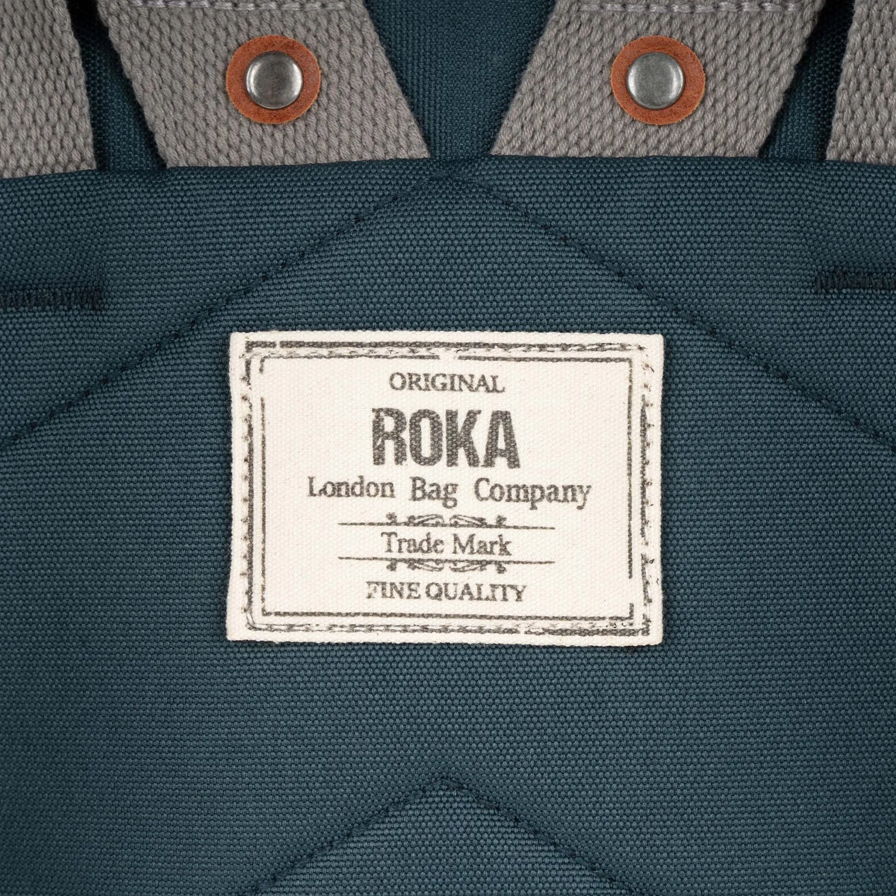 ROKA Finchley A Smoke Medium Recycled Canvas Bag sold by The Foot Factory product image thumbnail 5