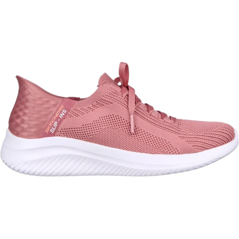 Skechers Womens Ultra Flex 3.0 Brilliant Path Trainers - Mauve sold by The Foot Factory
