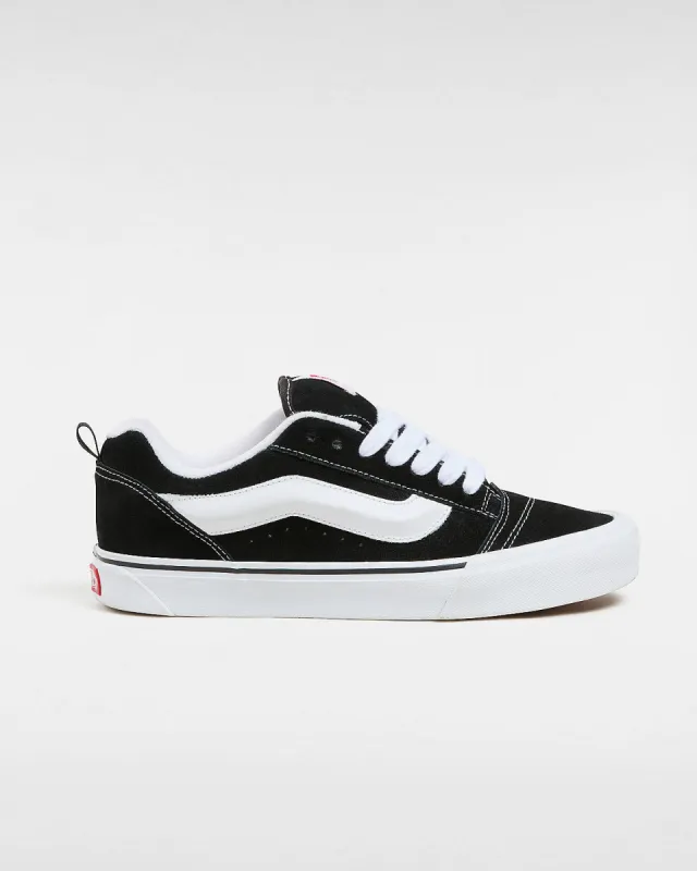 VANS Unisex Knu Skool Trainers - Black sold by The Foot Factory
