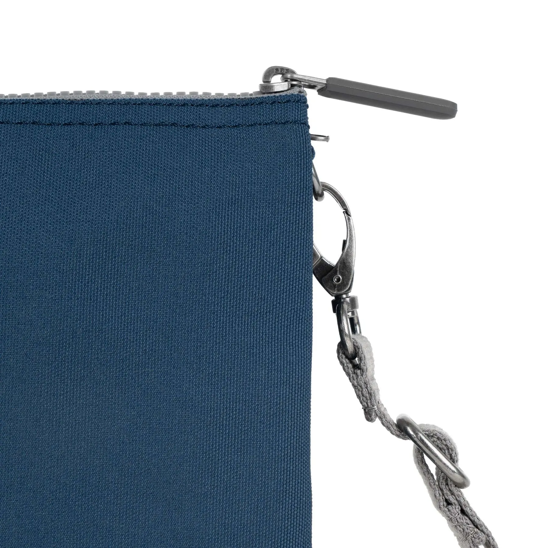 ROKA Carnaby Crossbody Deep Blue XL Recycled Canvas Bag sold by The Foot Factory product image thumbnail 5