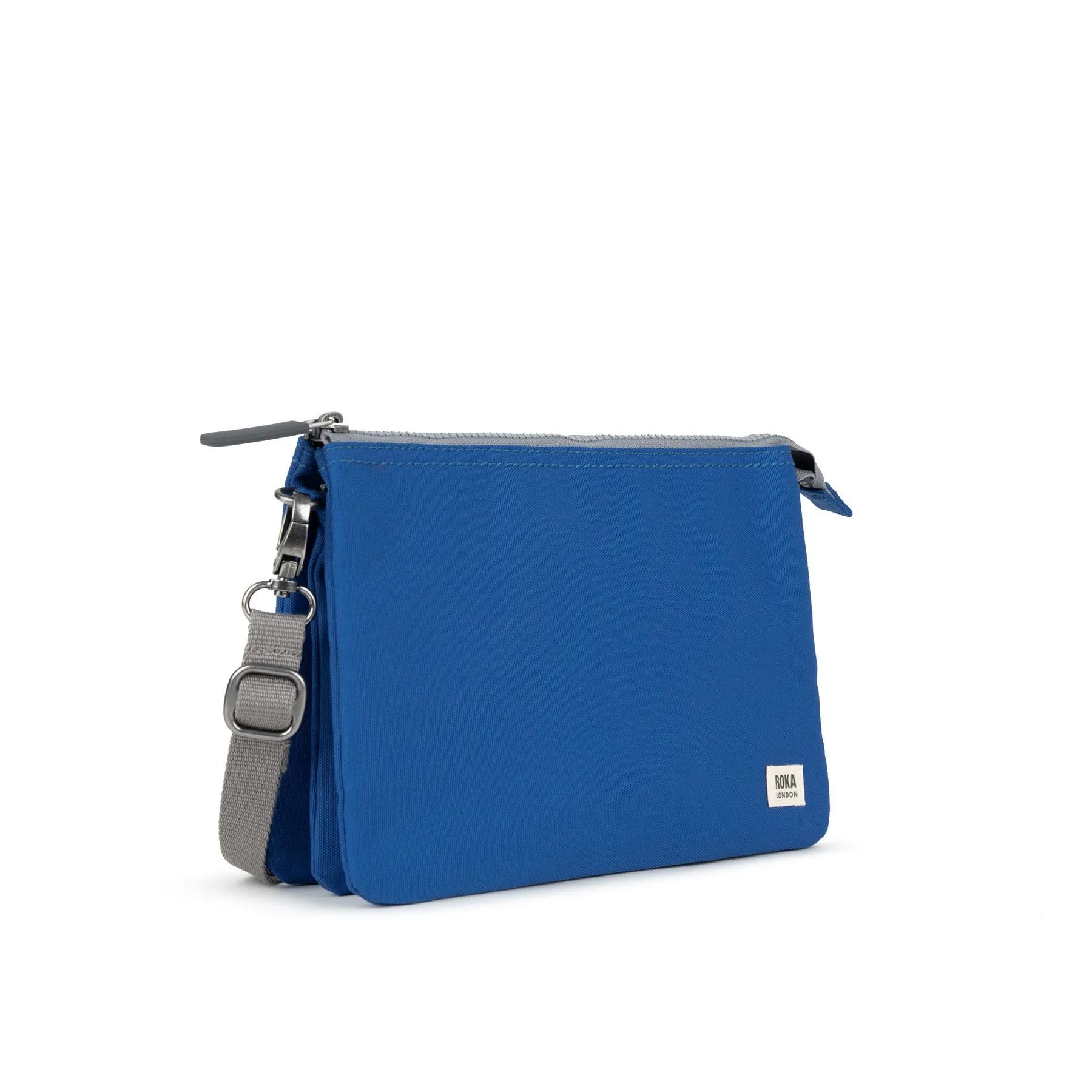 ROKA Carnaby Crossbody Galactic Blue XL Recycled Canvas Bag sold by The Foot Factory product image thumbnail 2