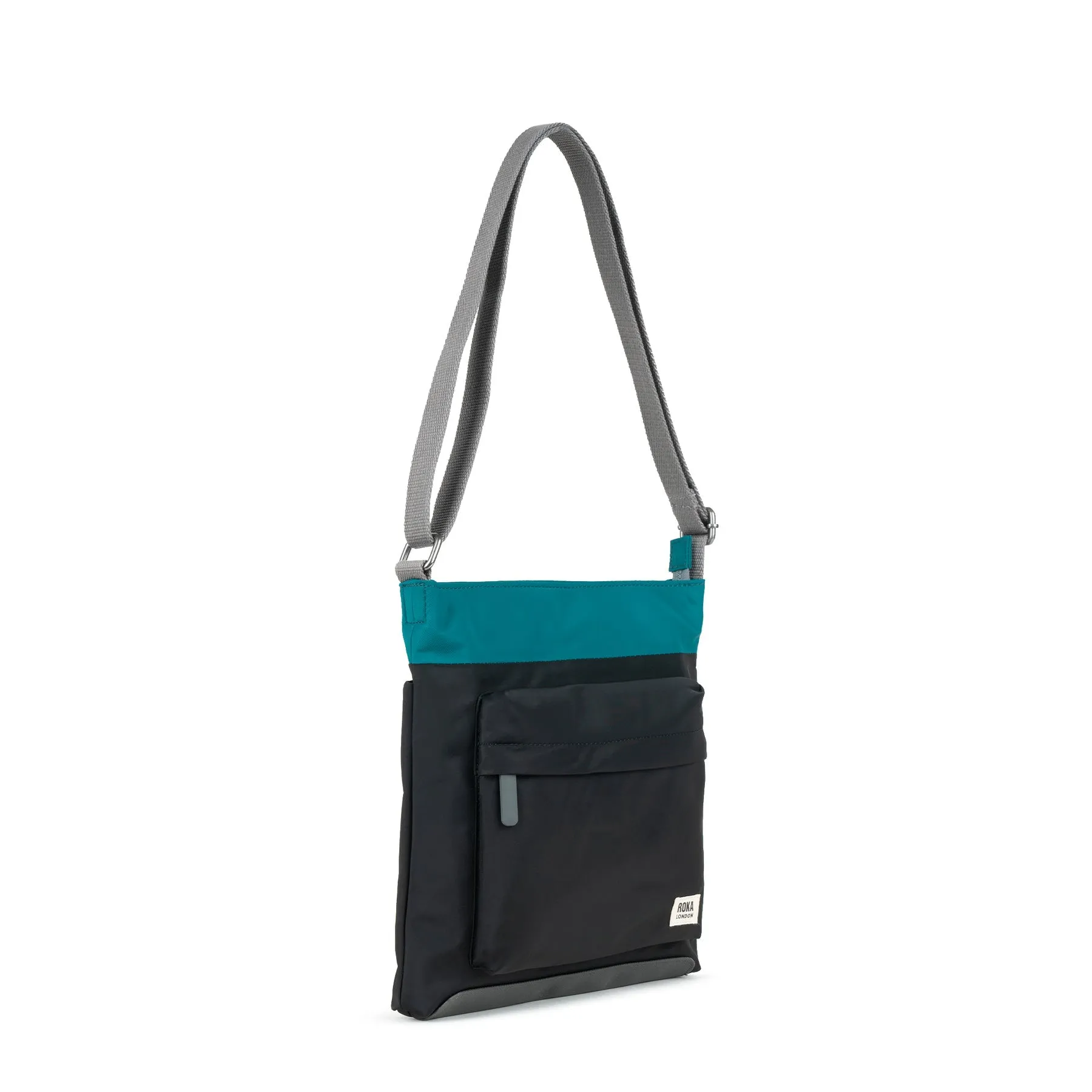ROKA Creative Waste Kennington B Marine / Black Medium Recycled Nylon Bag sold by The Foot Factory product image thumbnail 2