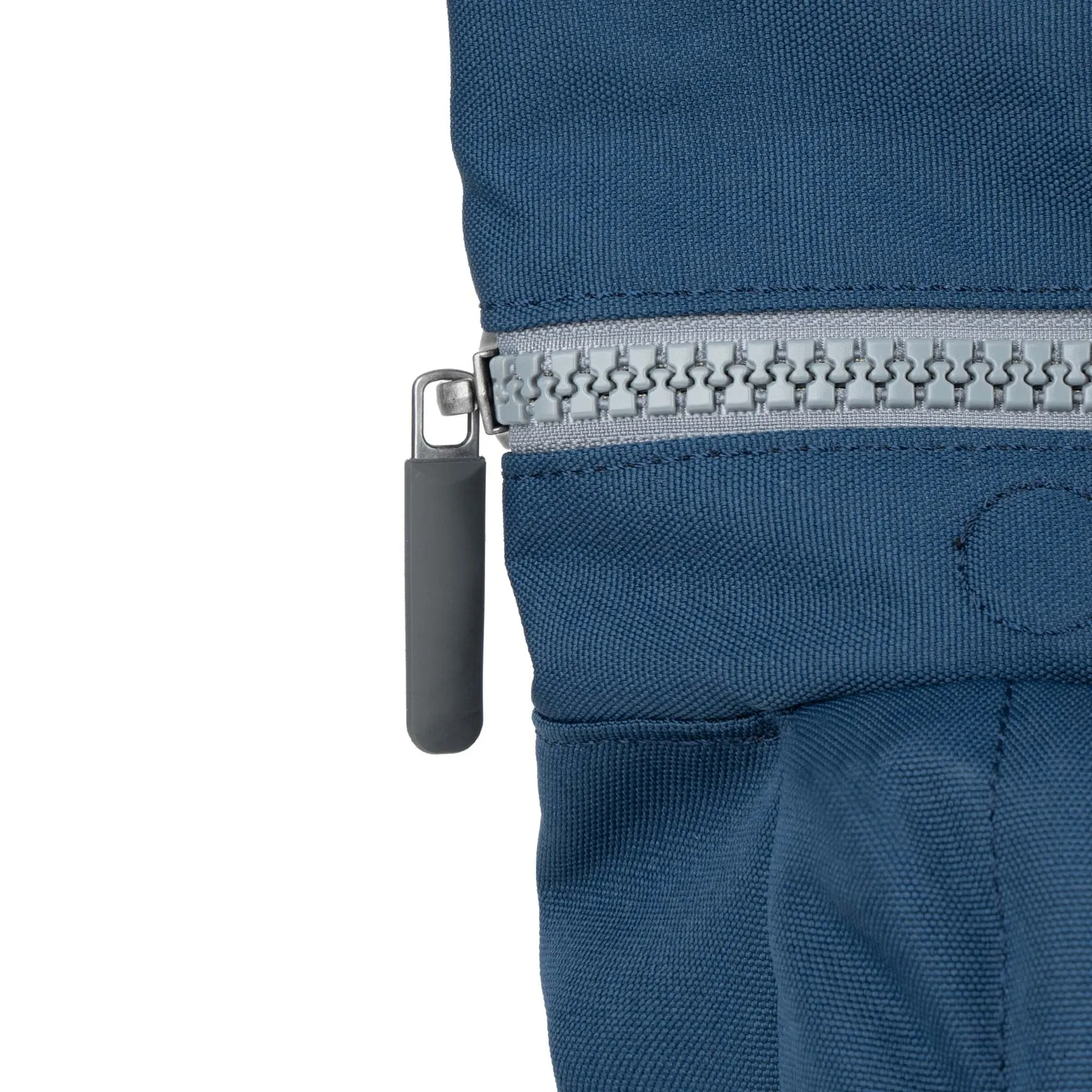 ROKA Waterhouse Deep Blue Medium Recycled Canvas Bag sold by The Foot Factory product image thumbnail 4