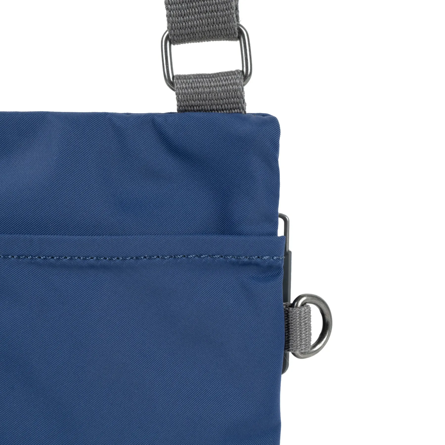 ROKA Chelsea Burnt Blue Recycled Nylon Bag sold by The Foot Factory product image thumbnail 4