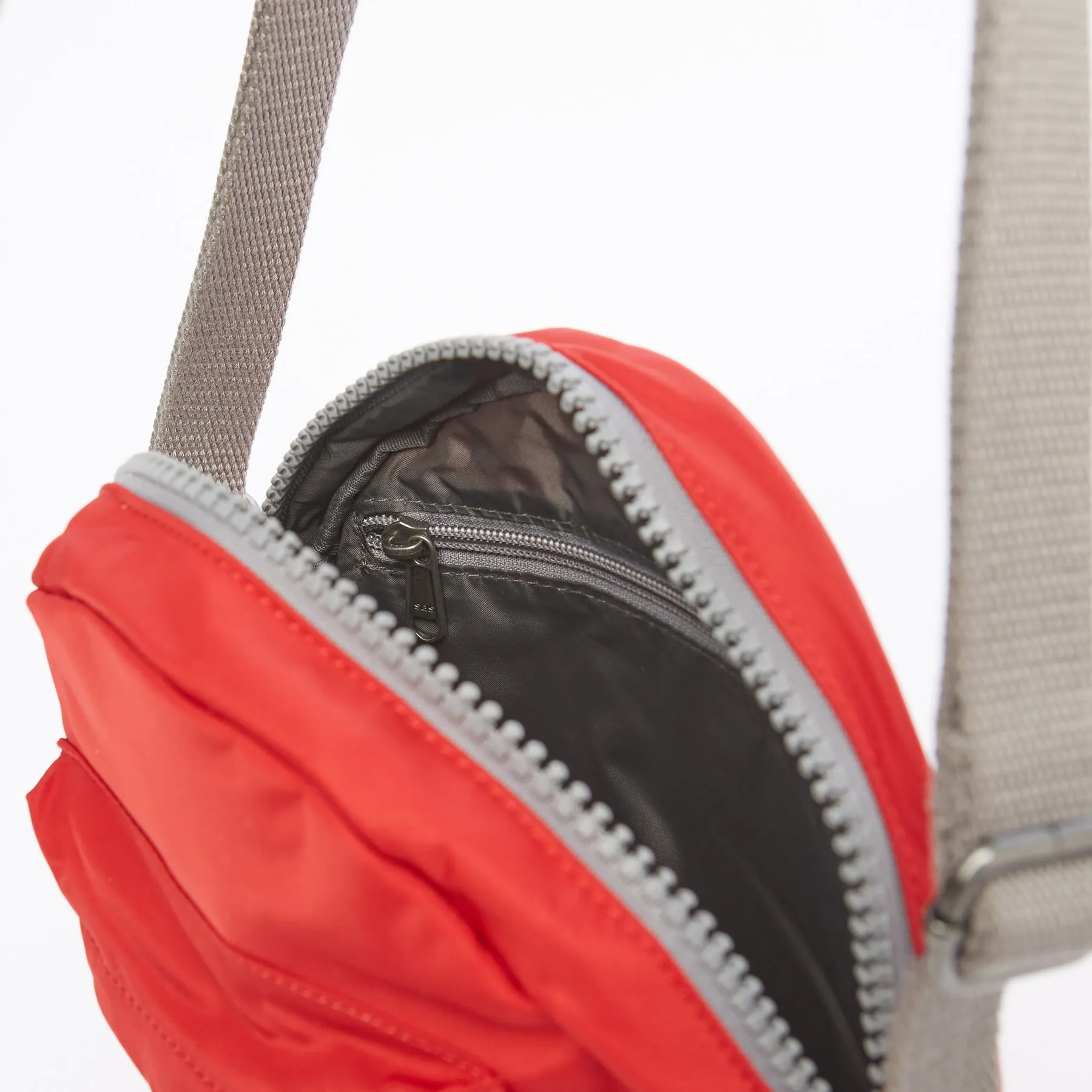 ROKA Paddington B Cranberry Small Recycled Nylon Bag sold by The Foot Factory product image thumbnail 3