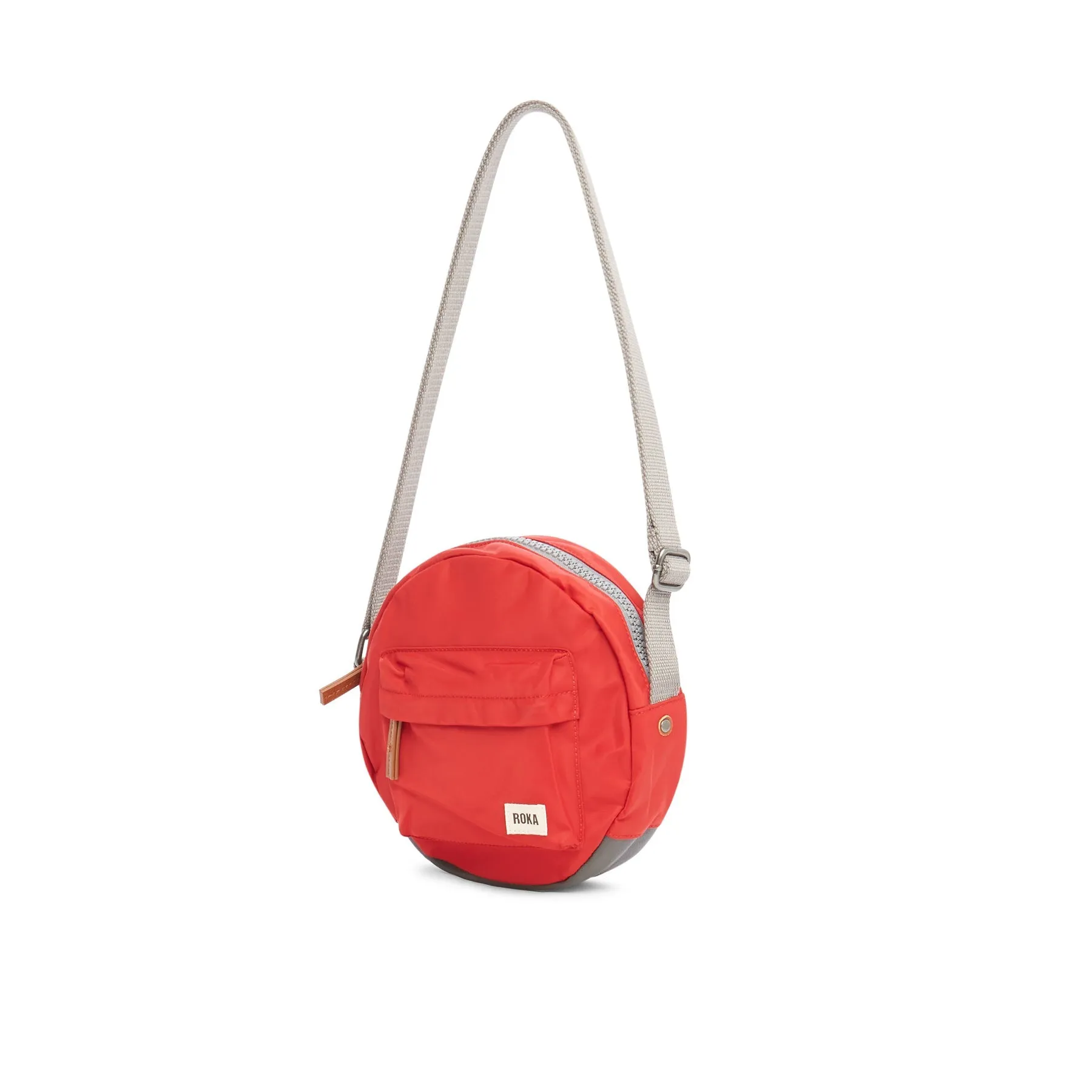 ROKA Paddington B Cranberry Small Recycled Nylon Bag sold by The Foot Factory product image thumbnail 5
